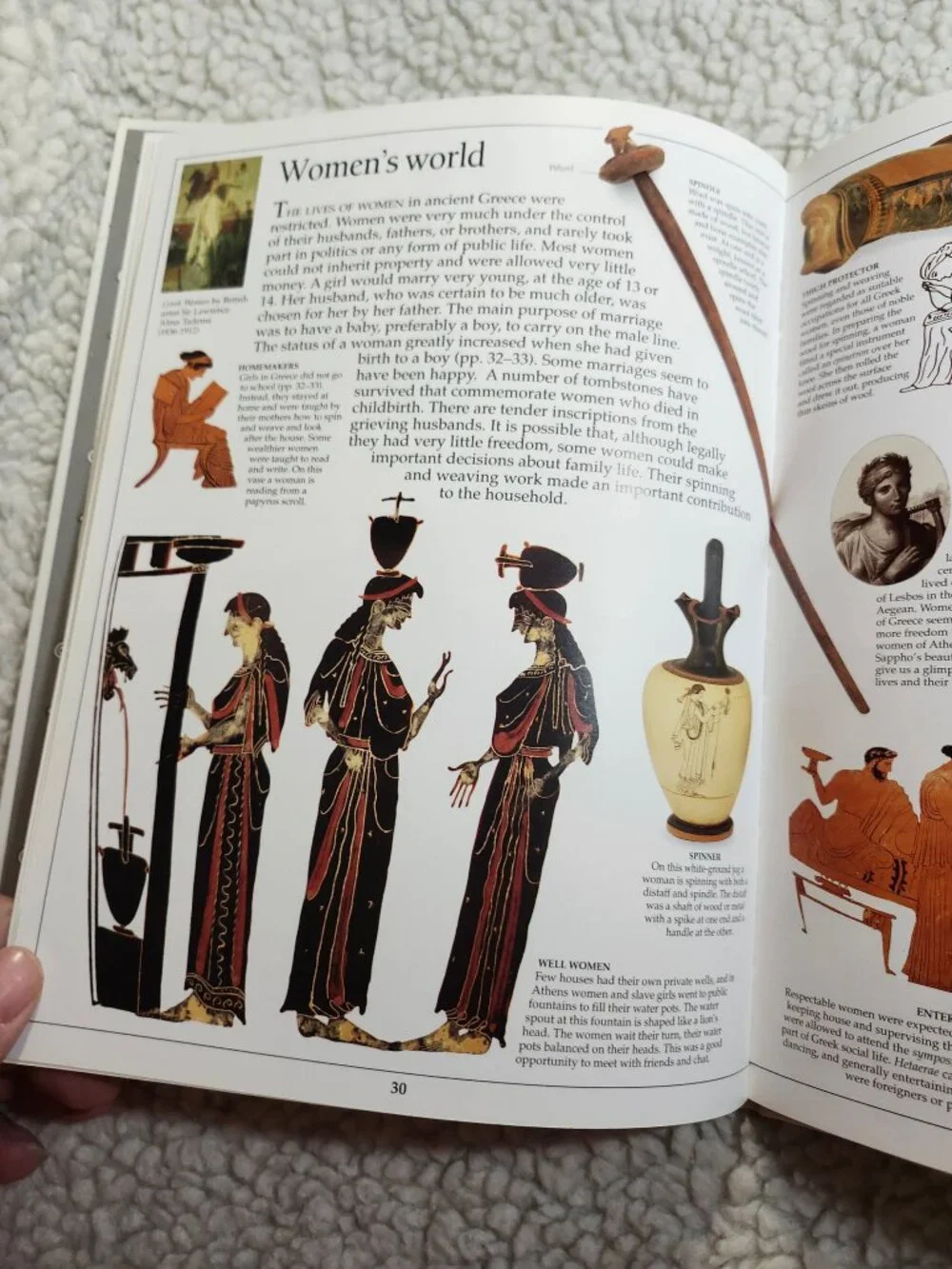 Eyewitness Books Ancient Greece Anne Pearson Stoddart Illustrated Hardcover Guid - Picture 8 of 11
